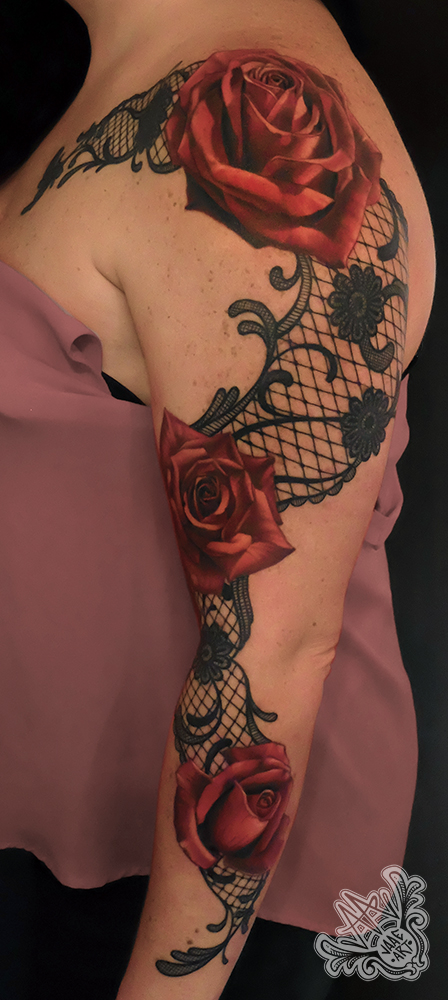 rosas-roses-rose-rosetattoo-encaje-healedtattoo-lacetattoo-tattoo