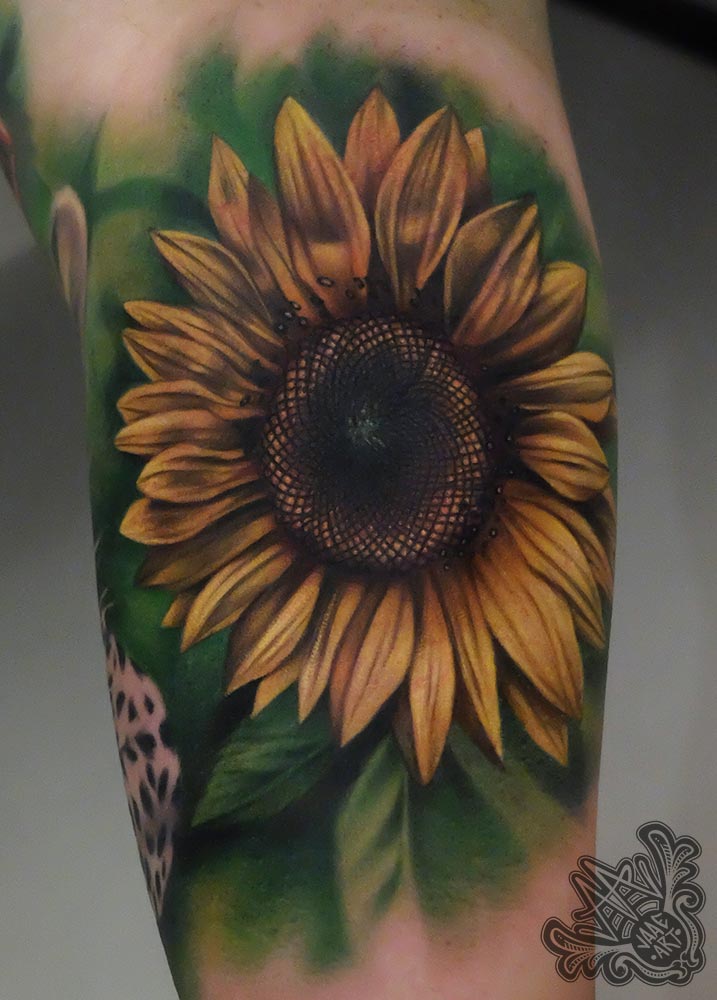girasol-sunflower-girasoltattoo-sunflowertattoo-flowertattoo